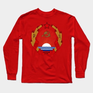 Latvian SSR Long Sleeve T-Shirt